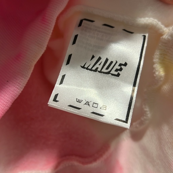 Like new Romi Basha Tie Dye Cropped cotton hoodie size L - Picture 4 of 6